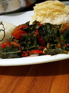 A picture of Miyan ganye.