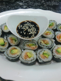Una foto de Sushi