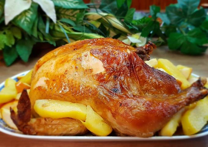 Как приготовить в рукаве курицу с картошкой в духовке: рецепт на запекание