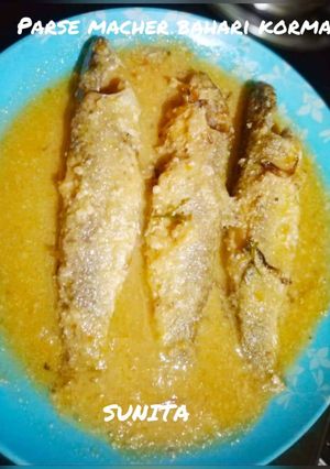 A picture of Parse Macher Bahari Korma.