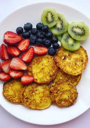 A picture of Cottage Cheese Pancakes.