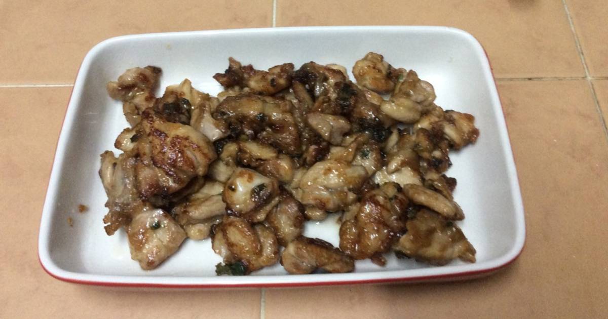 Oyster sauce chicken thigh Recipe by Springsmile Hor - Cookpad