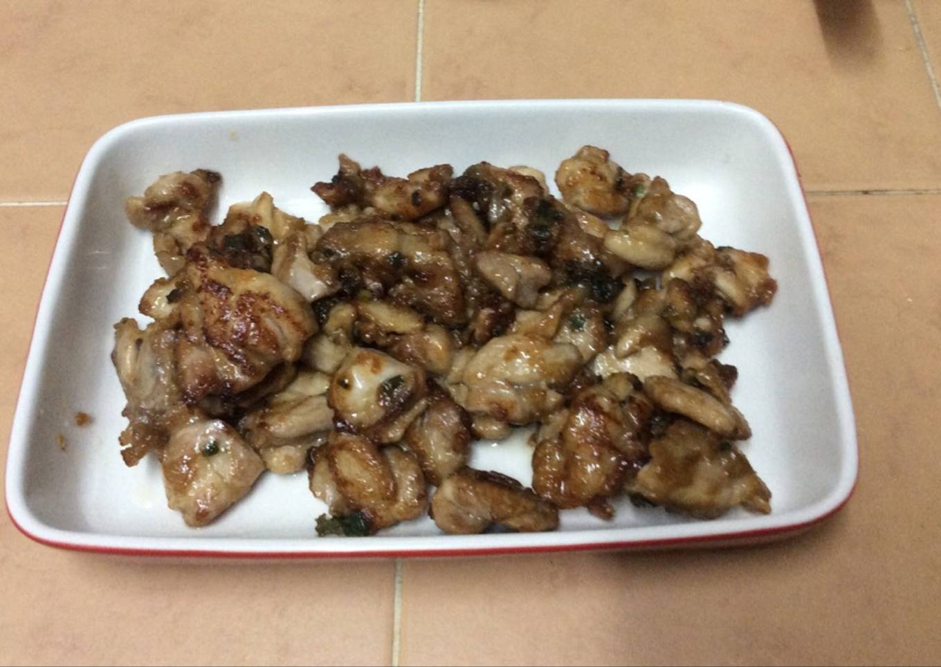  Oyster sauce chicken thigh