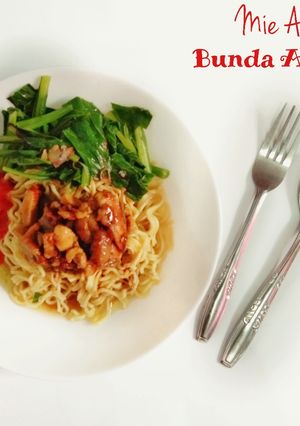 Foto resep Mie Ayam Ala Aza Kitchen (Recook from Youtube)