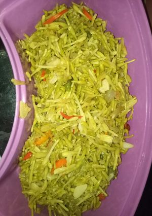 Foto resep Tumis kembang kates (bunga pepaya) sederhana