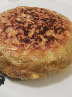 Una foto de Tortilla de alcachofas