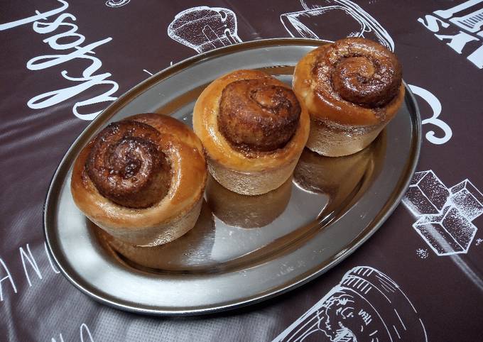 Muffins cinnamon rolls