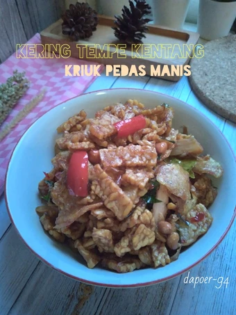 Langkah Gampang Membikin Resep 309. Kering Tempe Kentang |Kriuk pedas manis yang Lezat Anti Ribet, Lezat Sekali