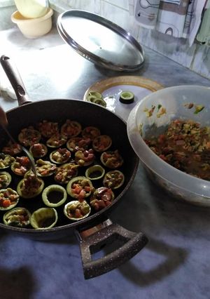 صورة لوصفة باذنجان و لا اطيب سهلة جداً