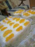 Creamy salad buah