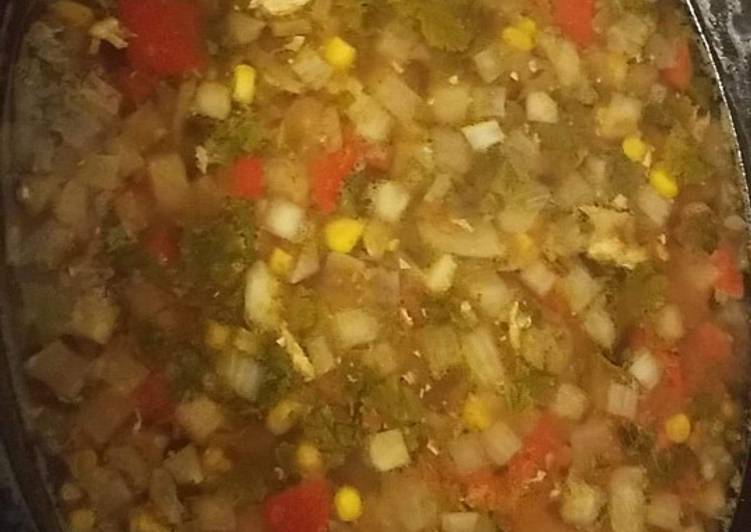 Easiest Way to Make Homemade Crockpot Mexican Tortilla Soup