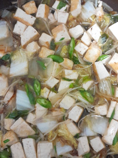 Foto resep Vegetables Tofu Soup Refrigerator Left (Sop Sayur Tahu)