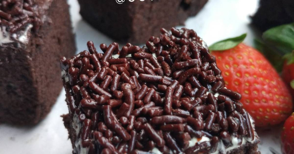Resep Brownies kukus putih telur oleh Uuthuri Cookpad