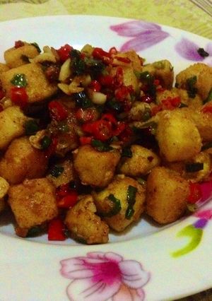 Foto resep Tahu cabe garam