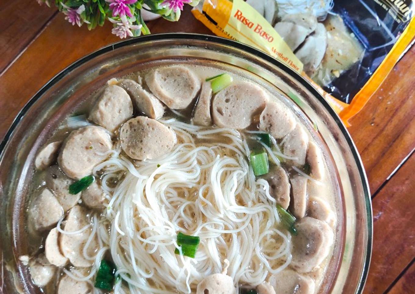 Bihun Instan Kuah Bakso