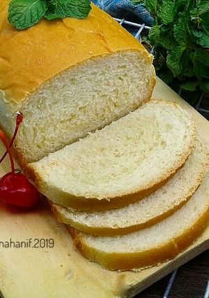 Foto resep Roti tawar vegan, no telur no susu