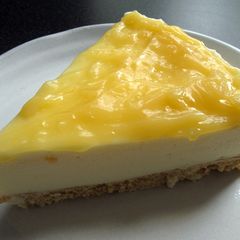 A picture of Lemon Curd & Yoghurt Mousse Cake.