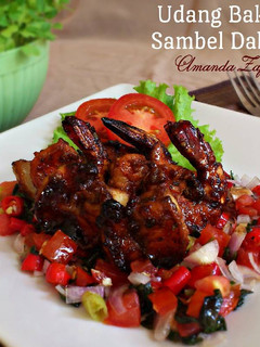 Foto resep Udang bakar BBQ sambel dabu - dabu