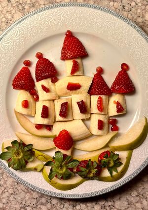 Φωτογραφία της συνταγής Φρουτό-πυργος 🍓🍌🍐💕♥️💕