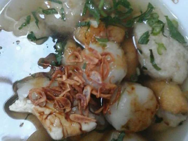 Langkah Gampang Membuat Resep Baso malang vegie (gak pake daging) yang Sempurna Anti Ribet, Lezat Sekali