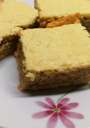 Diós-lekváros linzersüti🥧 recept fotója