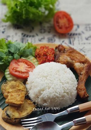 Foto resep Ayam penyet #RabuBaru