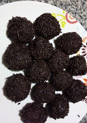 Una foto de Trufas de chocolate