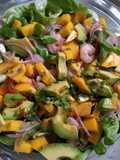 Prawn and manggo salad