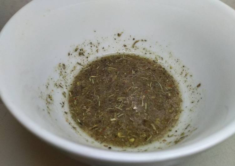 Steps to Prepare Speedy My simple Salad Dressing