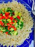 Mango Salsa Maggi Recipe