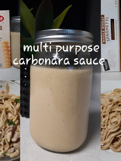 A picture of Vegan Smokey Carbonara Sauce.
