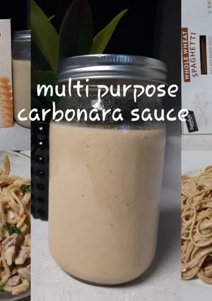 A picture of Vegan Smokey Carbonara Sauce.
