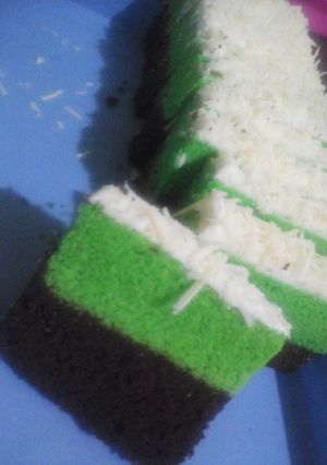 Foto resep Brownies coklat pandan "Can_nelly"