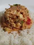 Scrambled Eggs with Spiced Tomato Purée
