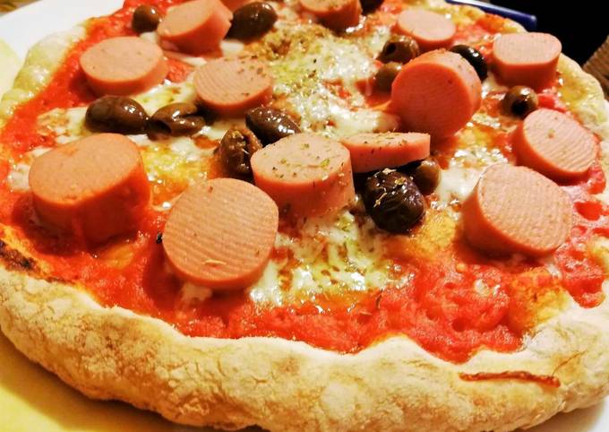 Ricetta Pizza con lievito madre e Fornetto Ferrari di Makkiaincucina -  Cookpad