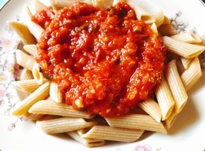 Una foto de Salsa símil filetto 🍅🧅🧄