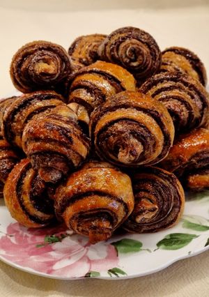 Csokis croissant gluténmentesen recept fotója