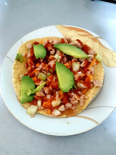 Una foto de Ceviche de soya