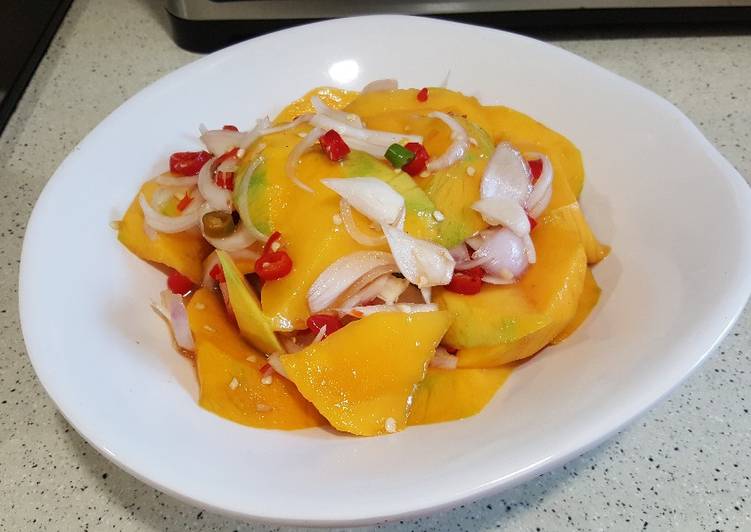 Resep Salad mangga thailand Bikin Manjain Lidah