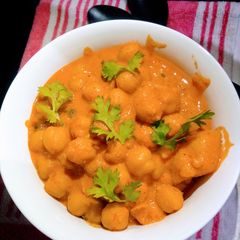 A picture of Punjabi chole masala(no onion no garlic).