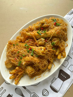 Foto resep Ceker Bihun Pedas Manis