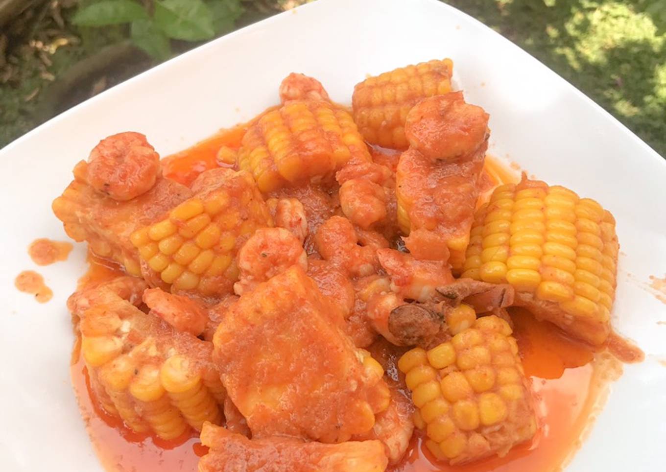 Udang saus padang