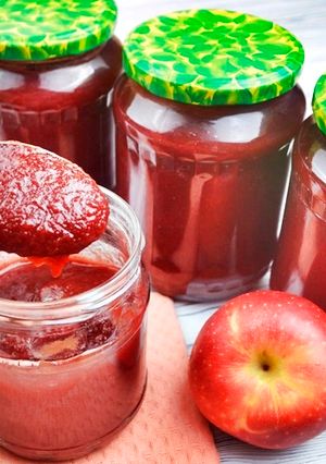 Фото Сливово-яблочный джем — простой и вкусный рецепт.