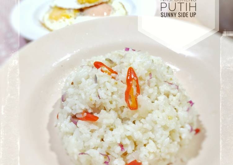 Nasi Goreng Putih Sunny Side Up 🍳
