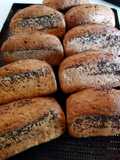 Pan de boniato y lino