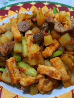 Foto resep Sambel Goreng Kentang Tahu Ati Ampela Pete