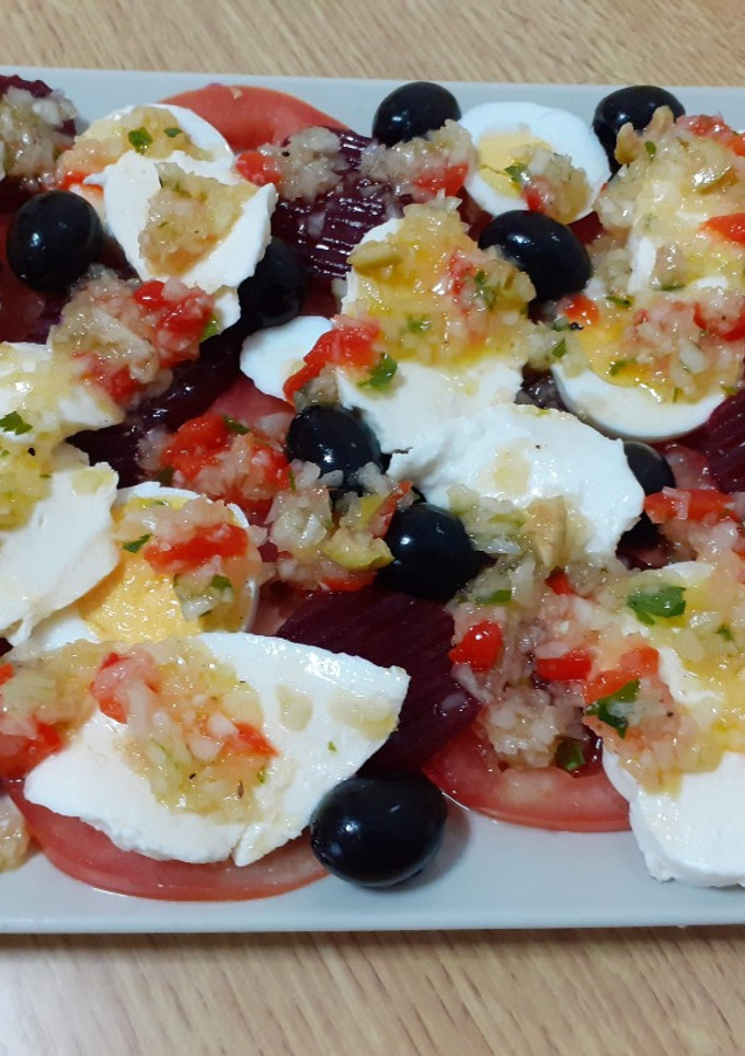 Una foto de Ensalada variada