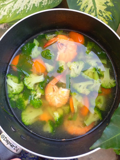 Foto resep Sup Udang Brokoli