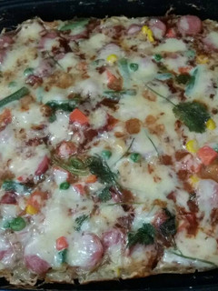 Foto resep Pan Crust/Pizza tipis happycall