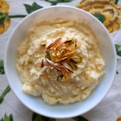 A picture of Paneer Halwa.